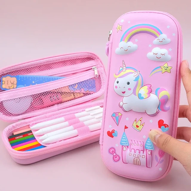 Kawaii School Supplies Kits, School Case Kawaii Pencils