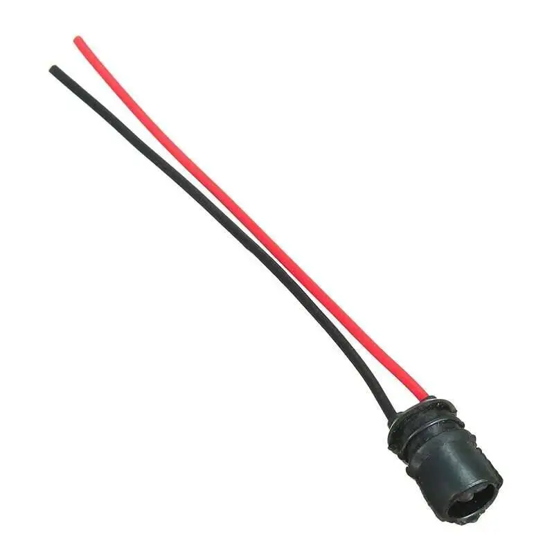 LED Lamp Bulb Base 10Pcs T10 W5W Wedge Light Socket Connector Extension Replacement Car Parts