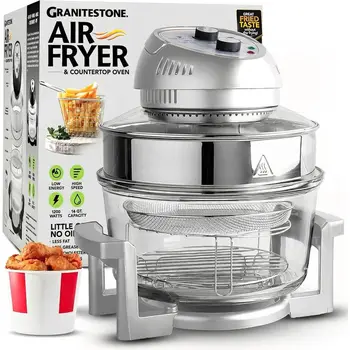 16Qt Glass Air Fryer Oven 1