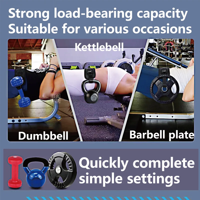 Hip Thrust Band Used for Hip Bridge Pad Exercise Dumbbell Shaped Adjustable Thrust Band Exercise Core Strength Training