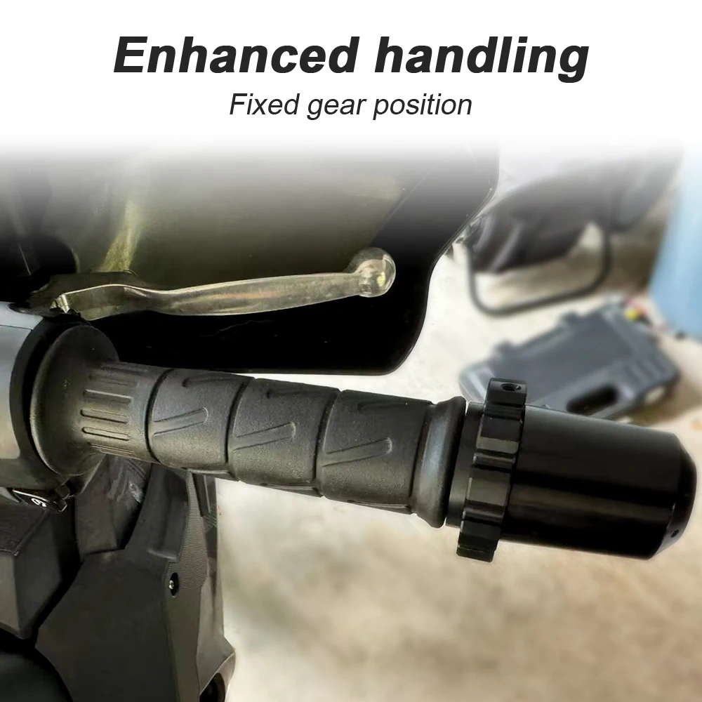 Throttle Clamp Assist End Bar Throttle Lock Cruise Control Fit For