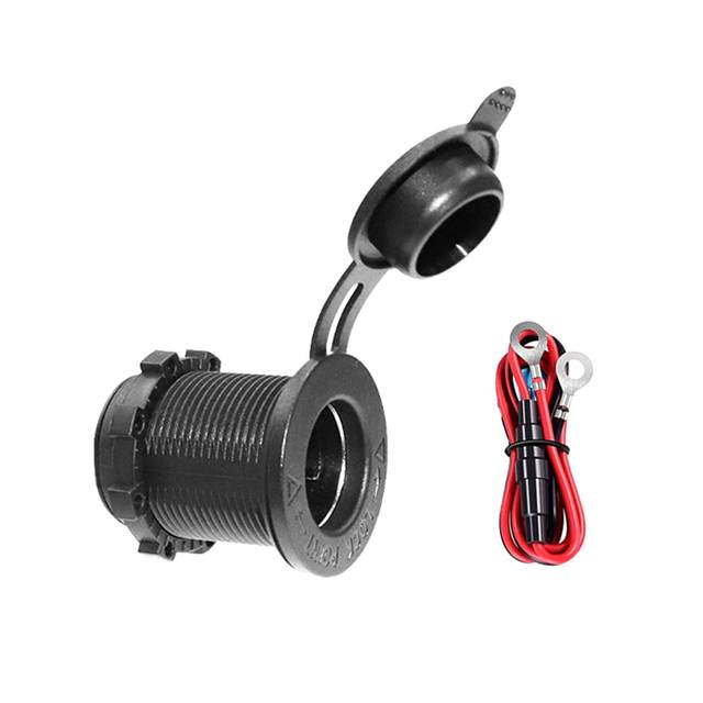 Lighter Sockets Car Cigarette Lighter Sockets with Extension Cable Car