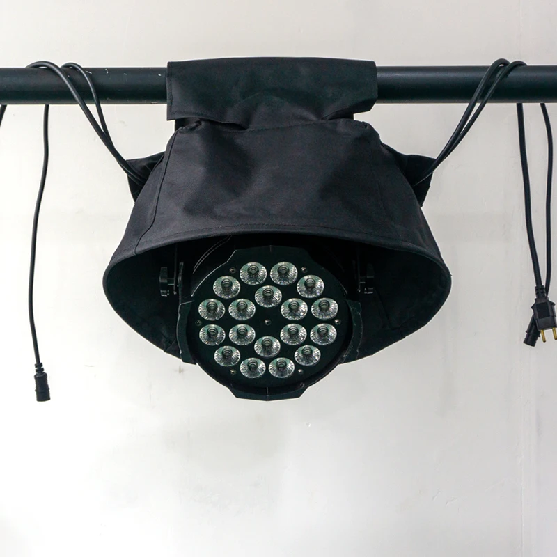 LED Par Light Rain Cover Stage Lamp Rain Cover Portable Weatherproof Accessories for Stage Performance Moving Head Light