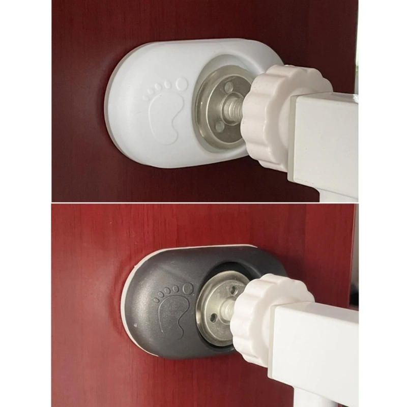 Pack of 4Pcs Baby Gate Wall Protectors Infant Fence Guard for Safe and Secure Installation In Doorways And Hallways