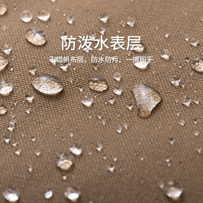 Naturehike 3pcs Canvas Insulation Placemat Waterproof Oilproof Portable Camping Equipment Placemat Set Anti-scalding Cup Pad