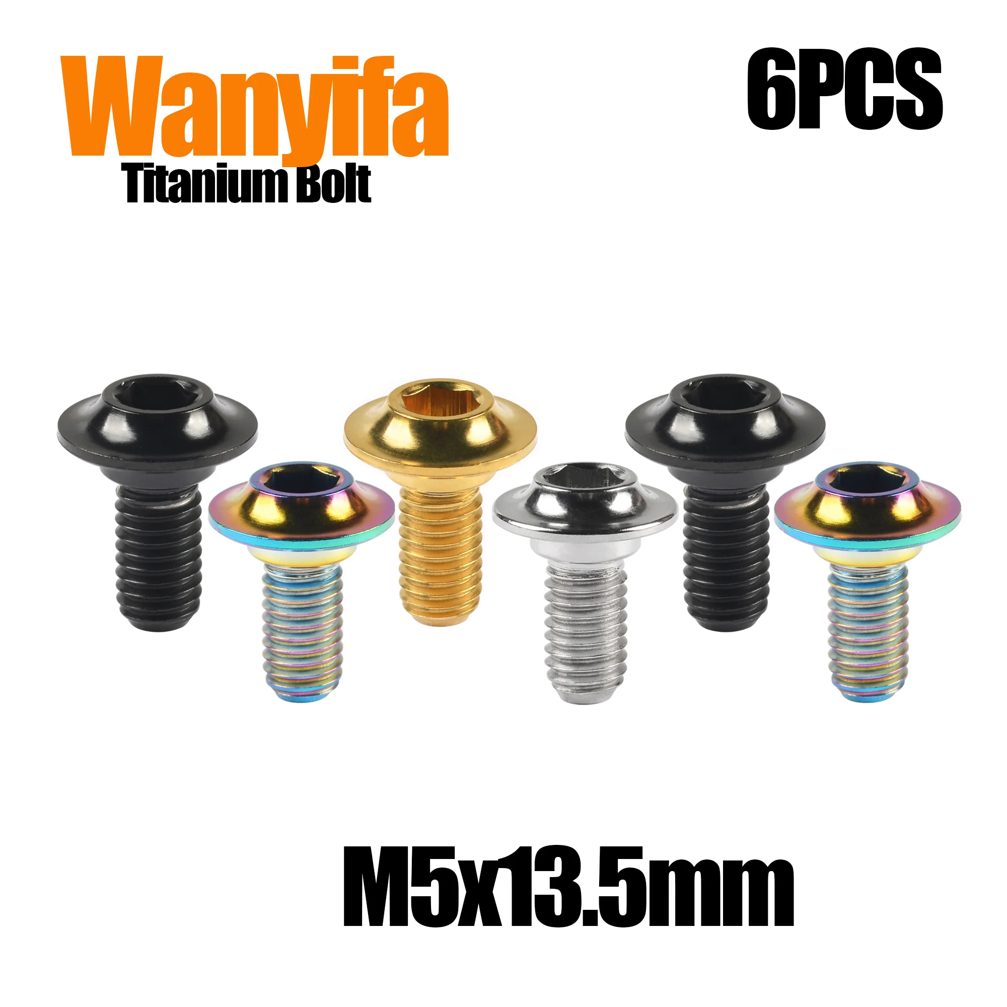 

6 шт., зажимные болты для тормозной колодки дорожного велосипеда