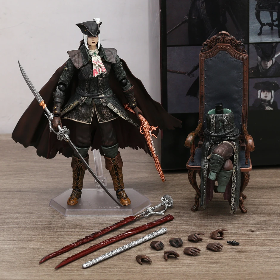 

figma Bloodborne The Old Hunters Edition Clock Tower Maria DX Edition Model Figurals Brinquedos Action Figure