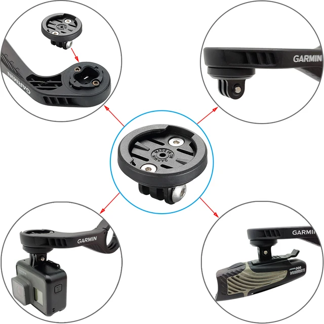 자전거 액세서리 통합을 향상시키는 Garmin Go Pro 콤보 마운트