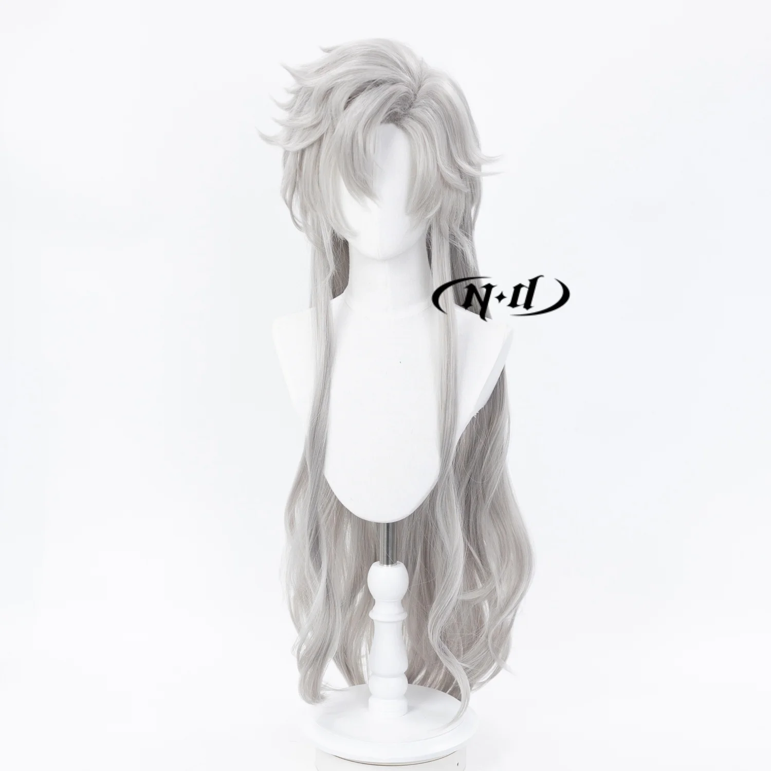 Sylus Silverwing Fiend Cosplay Wig for Halloween and Themed Costume Parties