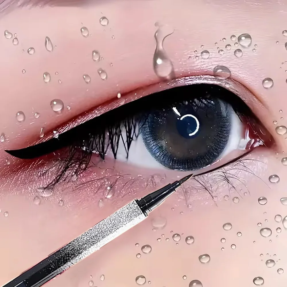 Eyeliner Pen Starry eyeliner pen waterproof & smudge-proof quick-dry long-lasting matte finish multi-look eye makeup safe for all skin types