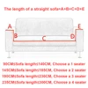 JHome Textiles Scratch Resistant Solid Color  Sofa Covers 1PC Elastic All Inclusive  All Season Universal Elastic Sofa Protector 5