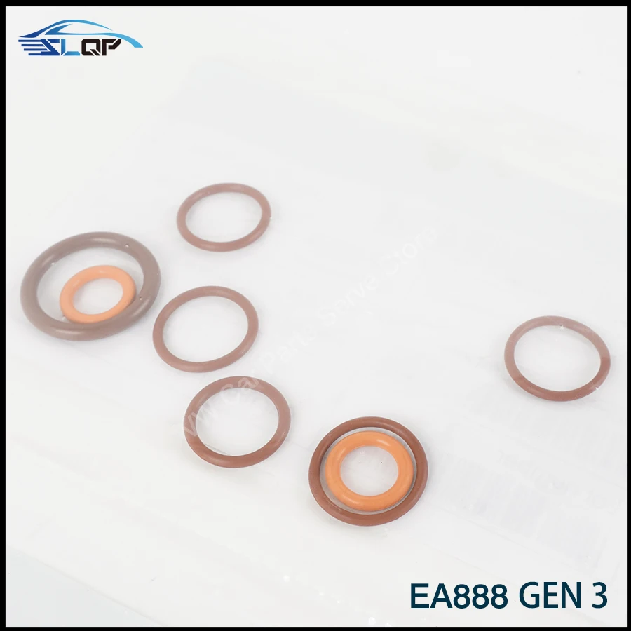 Engine Turbine Seal Kit Tubing Water Pipe Gaskets For Audi A3 A4 A5 A6 A8 Q3 Q5 TT EA888 EA211 EA111 N0138514,06F145757G