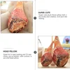 Cushion Soft Throw Pillow 3D Simulation Fried Chicken Baby Stuffed Toy Creative Ham Girl Gift Food 2