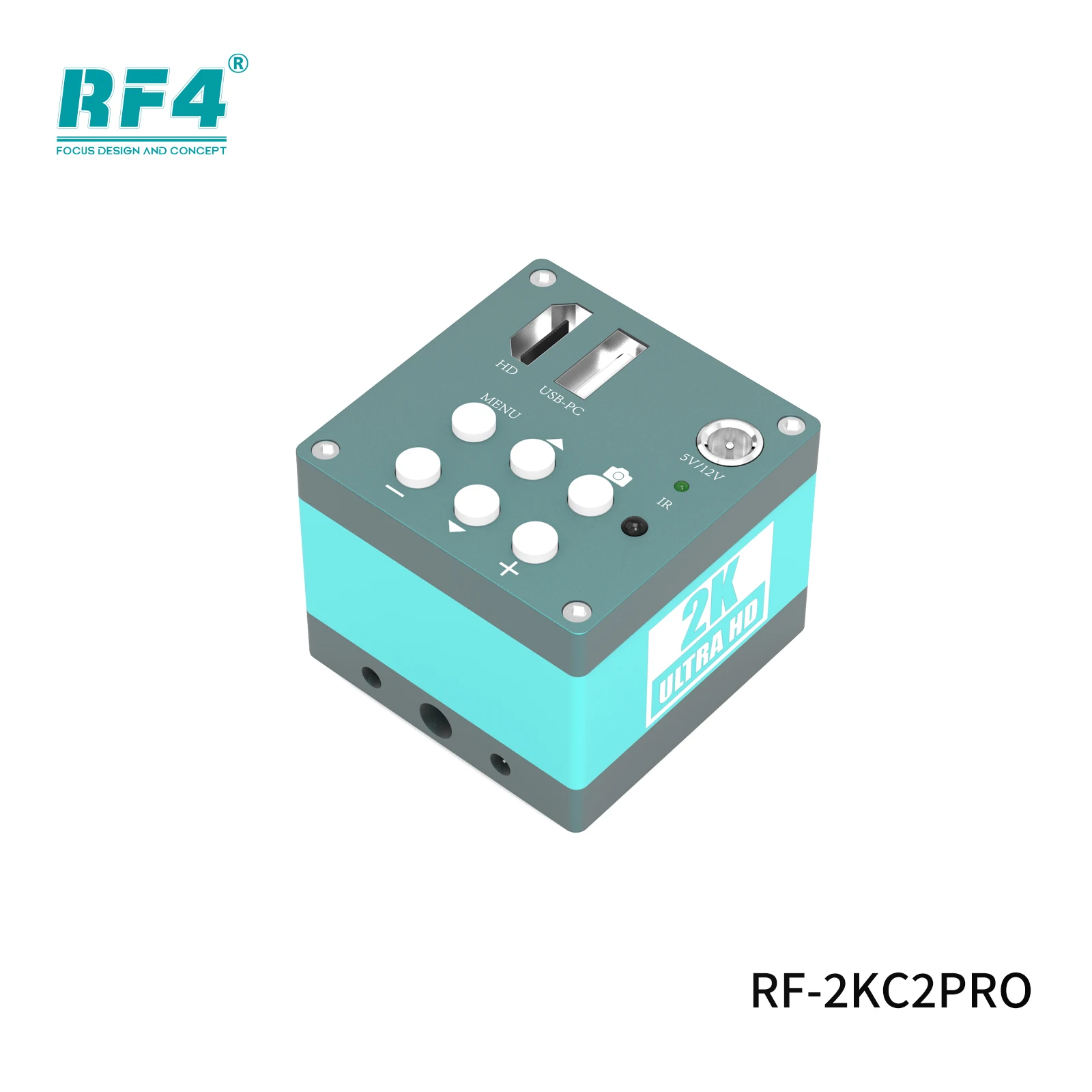 RF4-2KC2PRO HDMI 1080P 카메라 비디오 현미경 카메라 산업용 전자 관찰 IC 용접 수리 돋보기