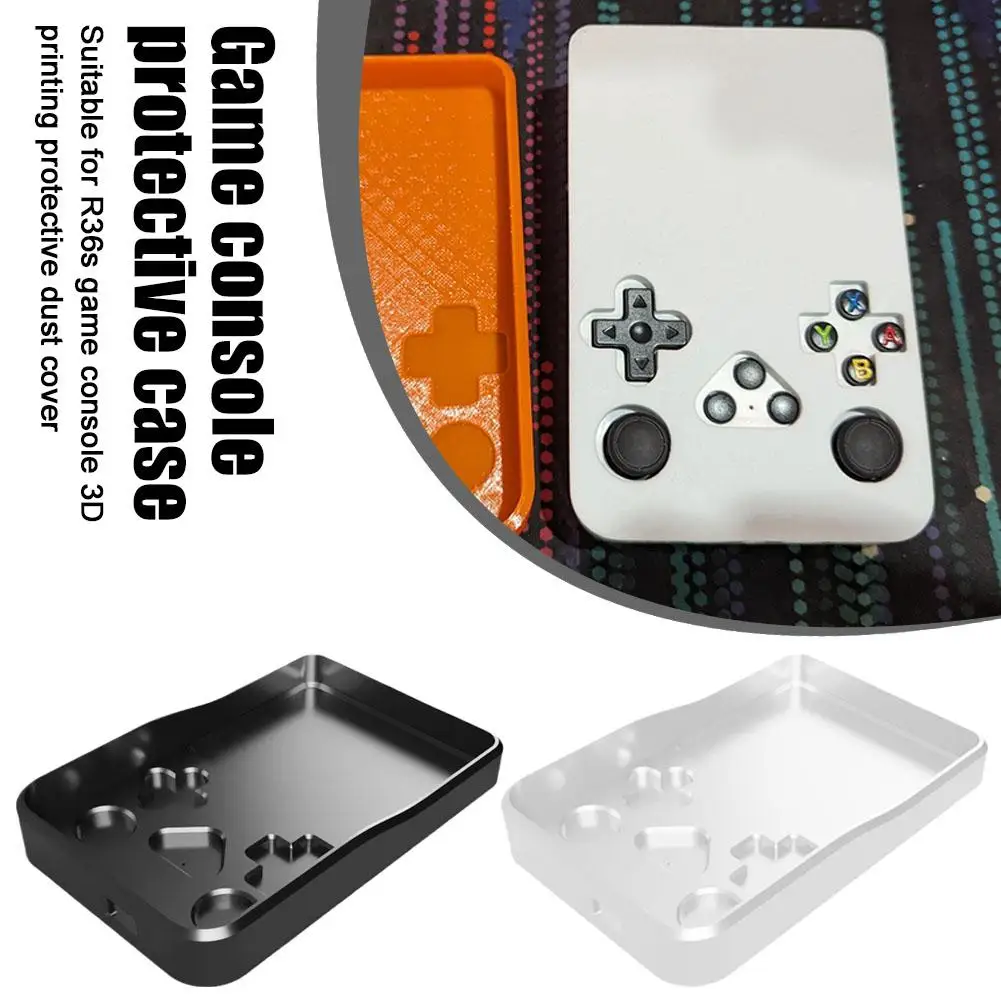 Per R36S Console Di Gioco Protettiva Petg 3D Printing Cover Gioco Antipolvere/Anti-Caduta Console Accessorio Protettivo G7A5