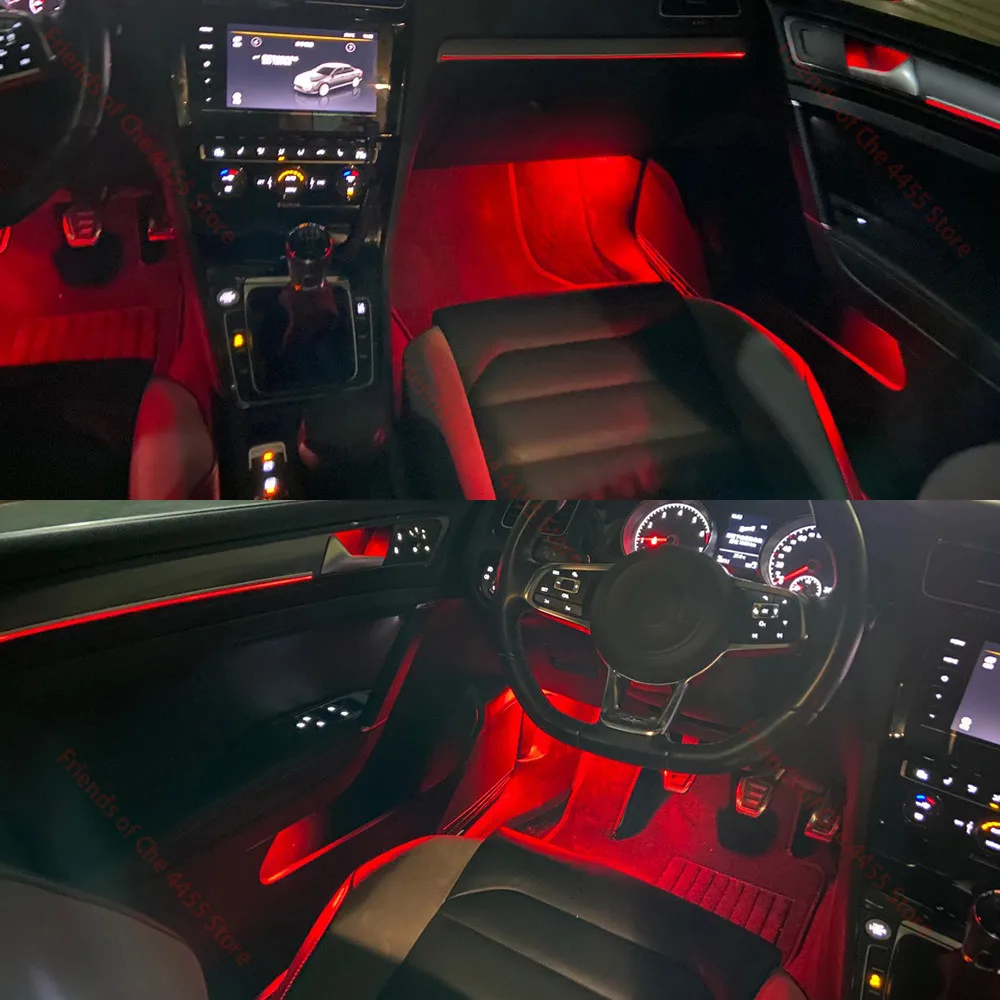 10/30 Colors Ambient Light Set For Golf 7 GOLF 7.5 MK7 20152022