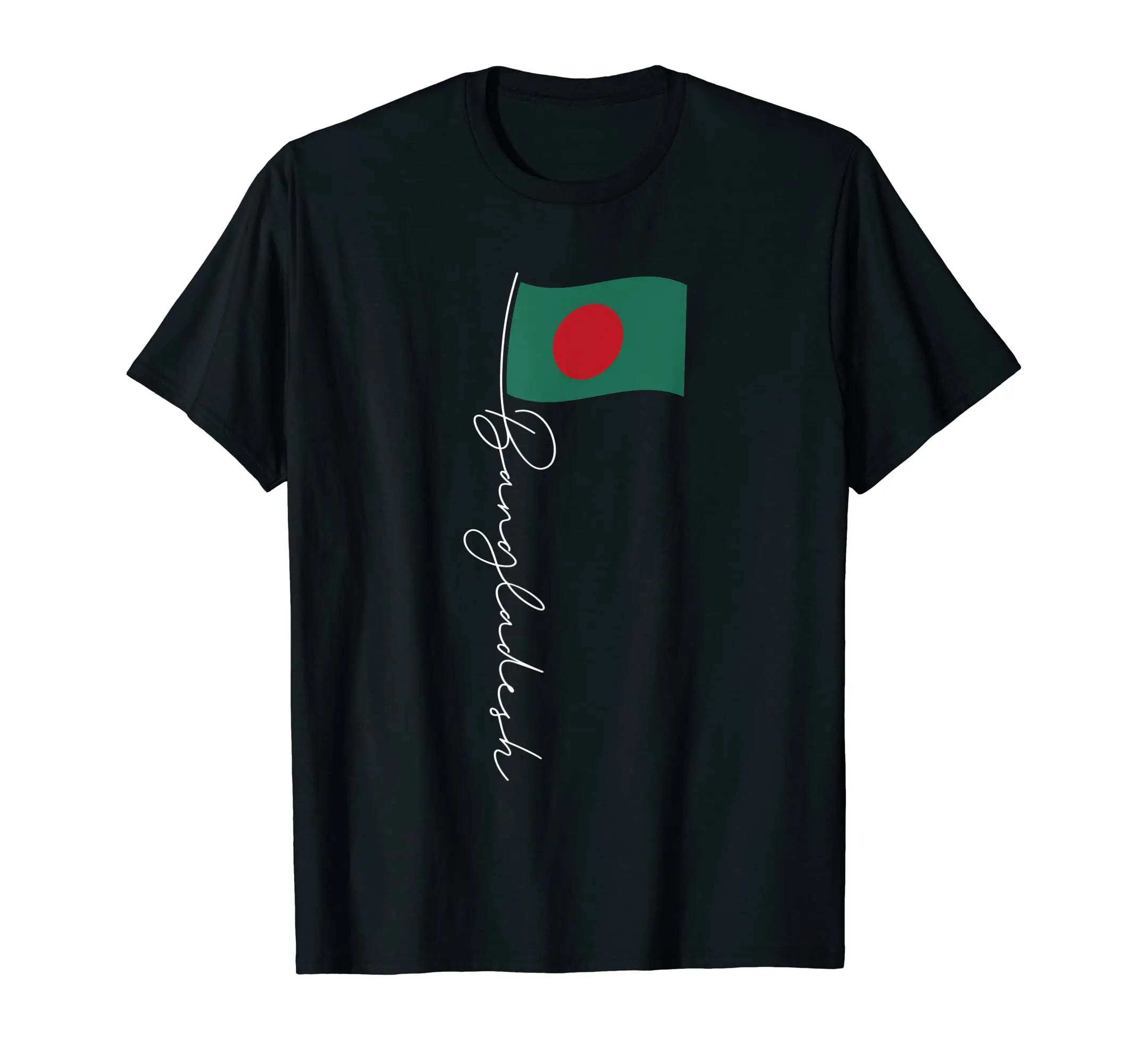 100% Cotton Bangladesh Signature Pole Patriotic Bangladeshi Flag T-Shirt Hip Hop MEN WOMEN UNISEX T Shirts_voghion.com