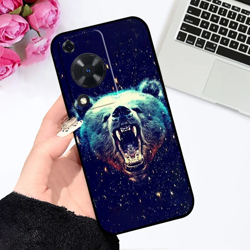 Cartoon Design Soft Silicone Phone Case - Fashion Back Cover Bumper