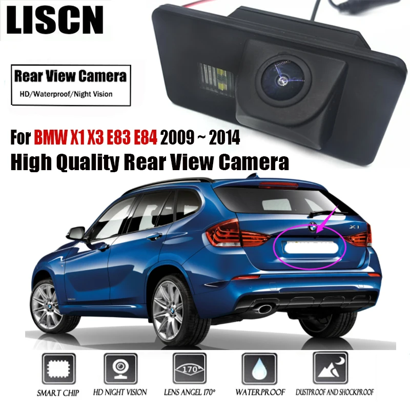 Hd Night Vision For Bmw X1 X3 E83 E84 2009 ~ 2014 Waterproof Rear View Camera Backup Parking Reversing Camera High Quality