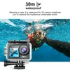 5K Action Camera 4K60FPS Dual IPS Touch LCD WiFi 170° DVR Action Cam 30M Waterproof 5X Zoom Sports Camera With Remote Control 4