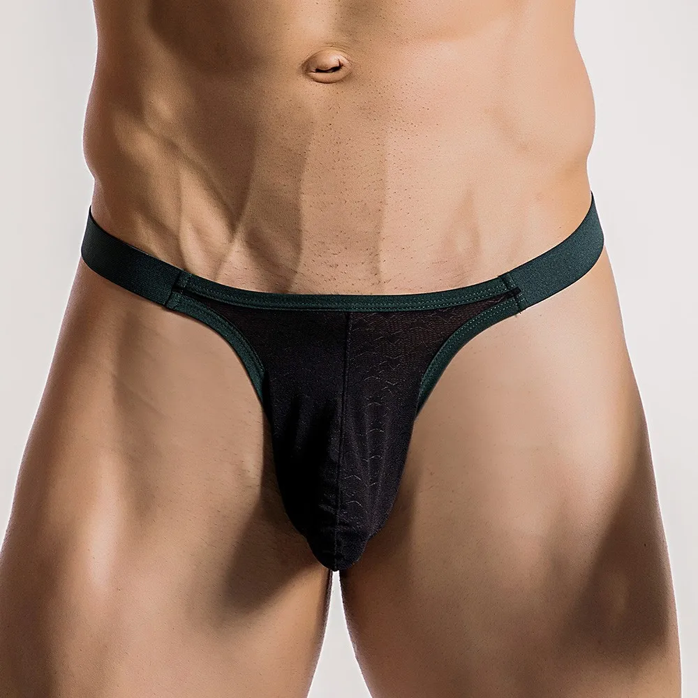 

Men Sexy Low Rise See Through Thong T-Back G-String Briefs Lingerie Underwear 100% Brand New See Through, T-Back, G-String