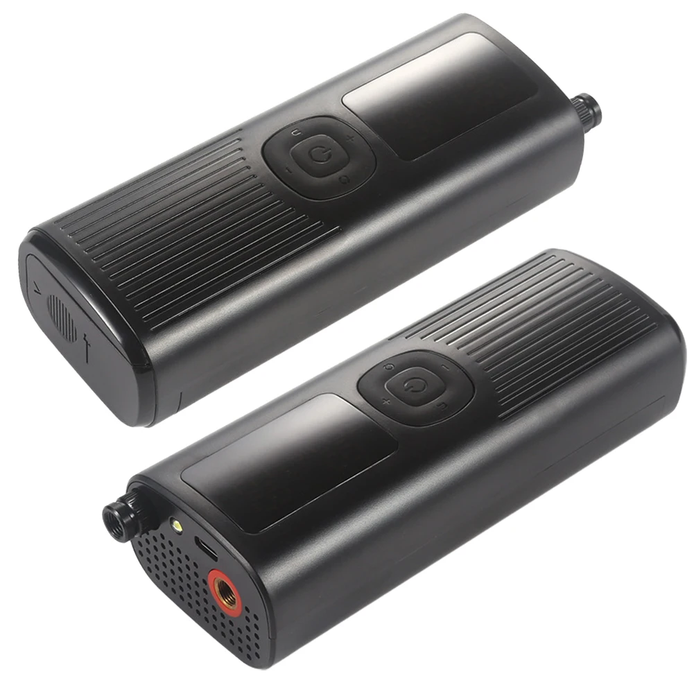 Cordless Tire InflatorLED Light Portable Air Compressor Pressure Detection Smart Tire Pump for Car Motorcycle Bicycl