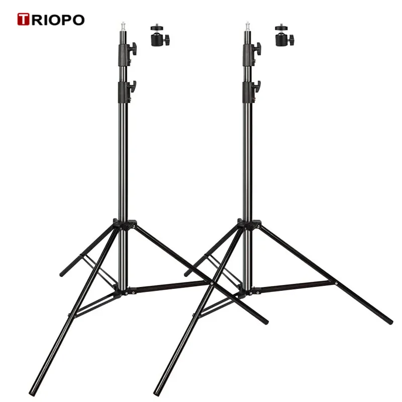 Triopo280CMLightStandAluminumAlloyAdjustablePhotographyTripod