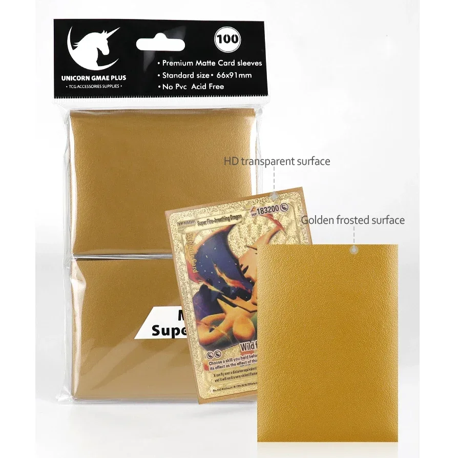 Amazon.com: Black Yu-gi-oh Card Sleeve 200 Pack, Japanese