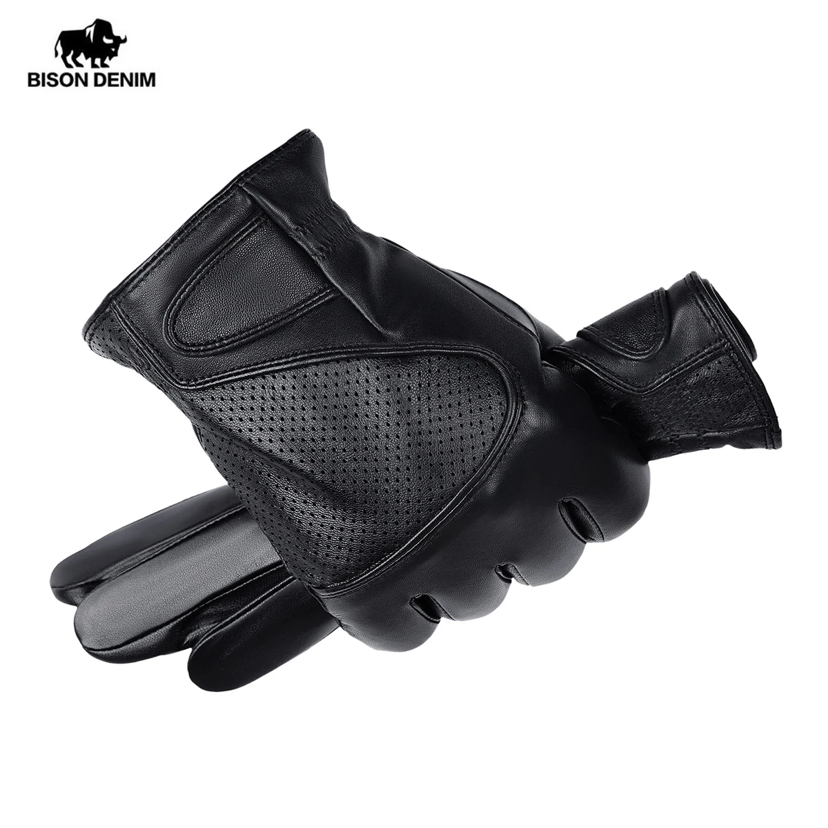Manoplas De Piel De Oveja Para Bebé Con Cordón - Talla Única - Suaves Y Cálidas
