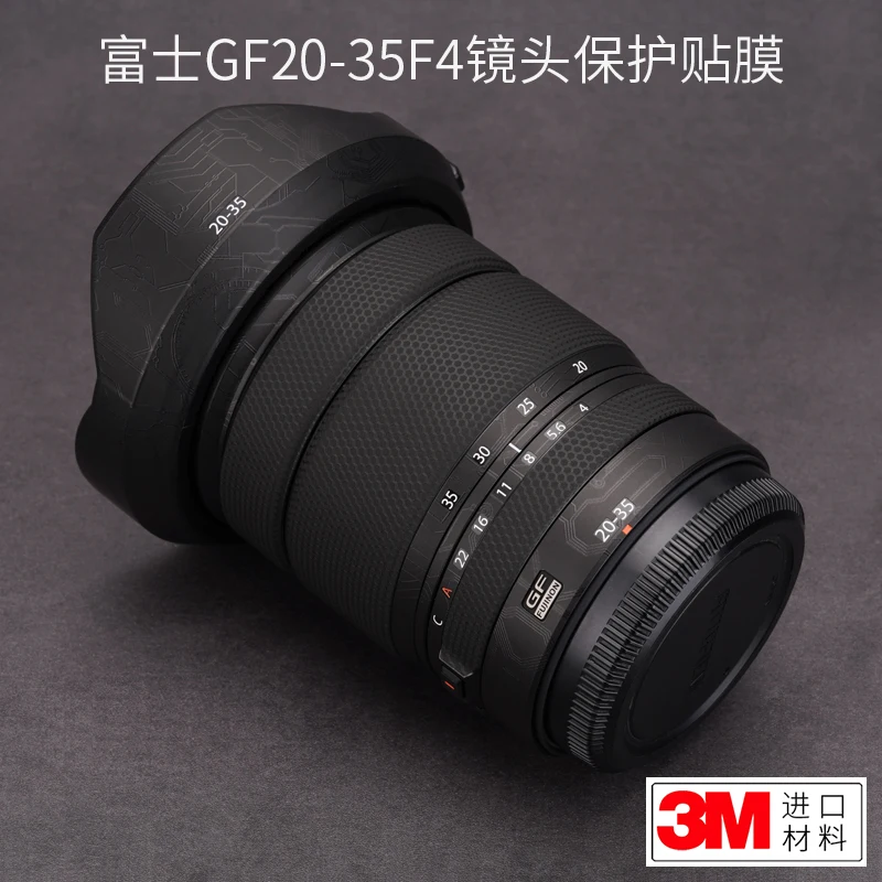 

Для Fuji GF20-35 F4 Защитная пленка для объектива 2035 наклейка из углеродного волокна 3M