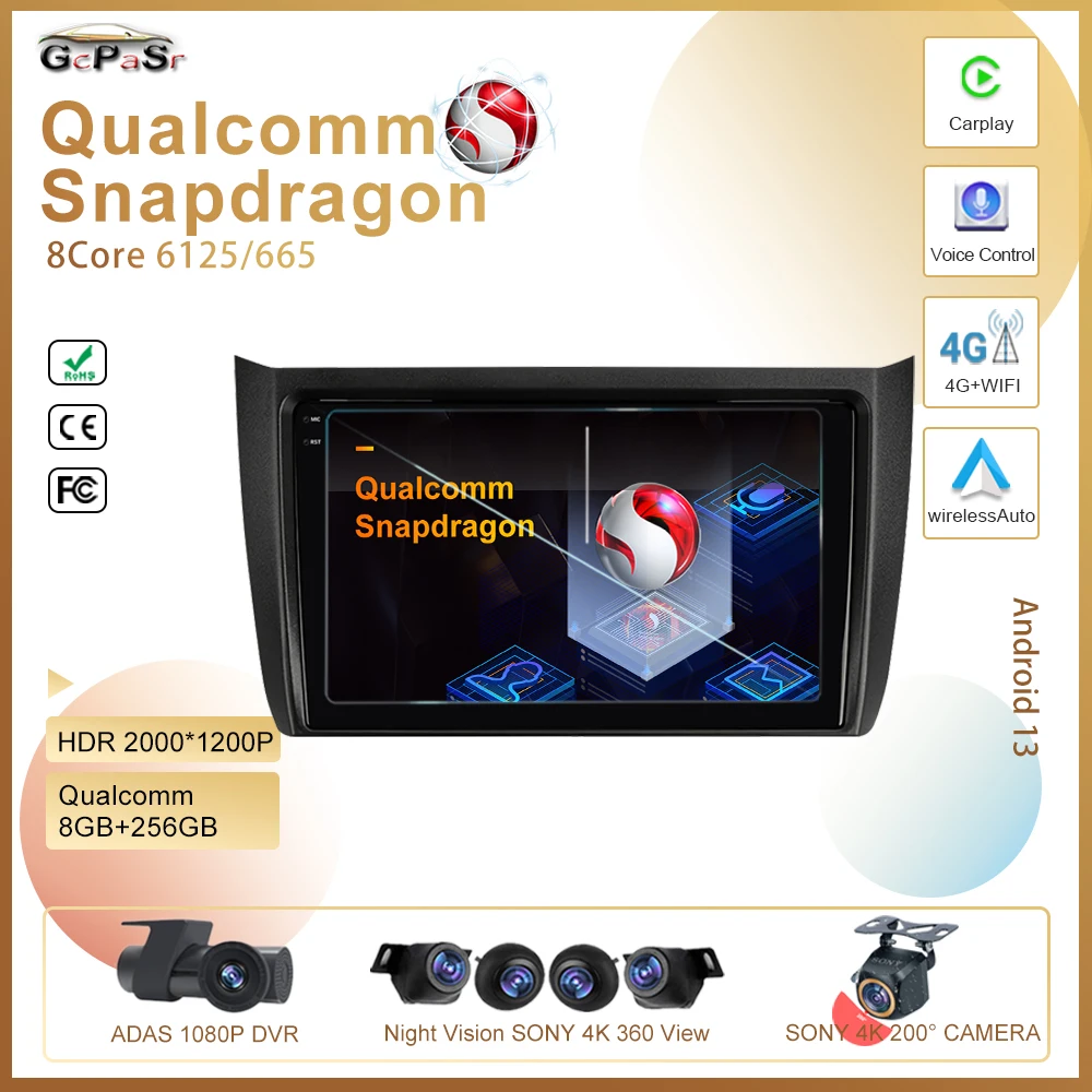 

Автомагнитола Qualcomm Android 13 для Lifan 620EV 650EV 2015-2019, мультимедийный видеоплеер, навигатор GPS, Android, 2din, 2 din, dvd