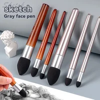 Sketch Pen Brush Artist Blending Pen Washable Rubbing Sponge Wipe Clean Tool Set Reusable Drawing Processing Rendering Eraser 1
