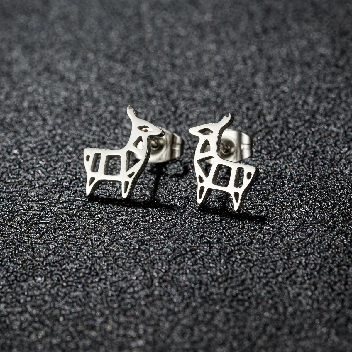 Weihnachten Serie Ohrringe Großhandel Für Frau Männer Einfache Edelstahl Knorpel Piercing Ohrring Trendy Party Schmuck – Detail 6