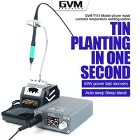 GVM C115 C210 C245 HIGH-PRECISION Soldering Station For T210 T245 T115 Handle For PCB Solder Repair Welding tool 1