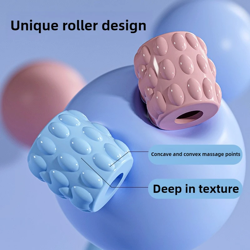 Hot Sale Newly Upgraded 4 Rows of Bendable Massage Sticks PP Material Yoga Pilate Workout Sports Recovery Relax Muscle Roller