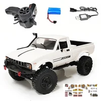 WPL C24 Upgrade C24-1 1:16 RC Car 4WD Radio Control Off-Road Mini Car RTR KIT Rock Crawler Electric Buggy Moving Machine 1