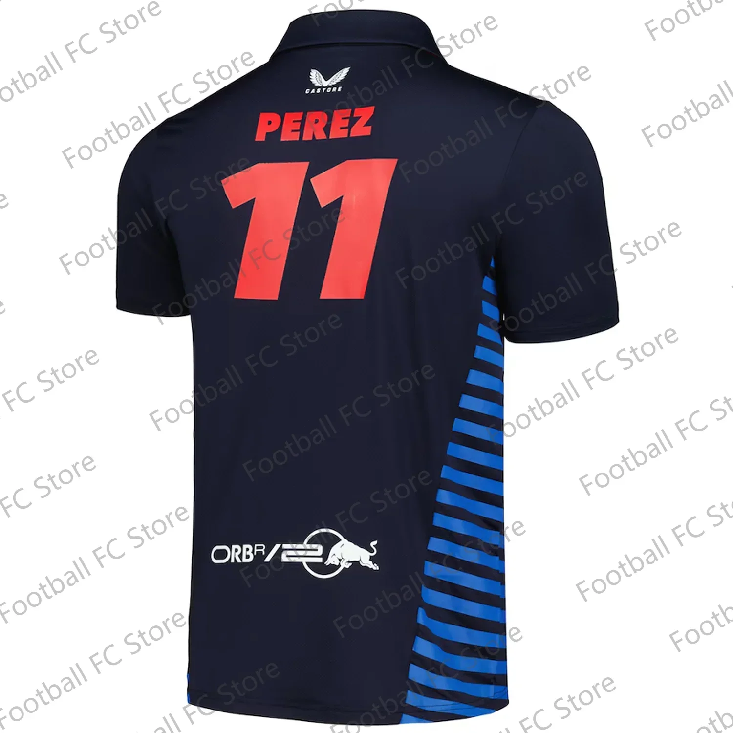 thumbnail image 1 of Nueva y atractiva camiseta deportiva de manga corta con estampado 3D, camiseta de equipo de carreras, cuello redondo, cuello redondo, secado rápido, 1 of 4