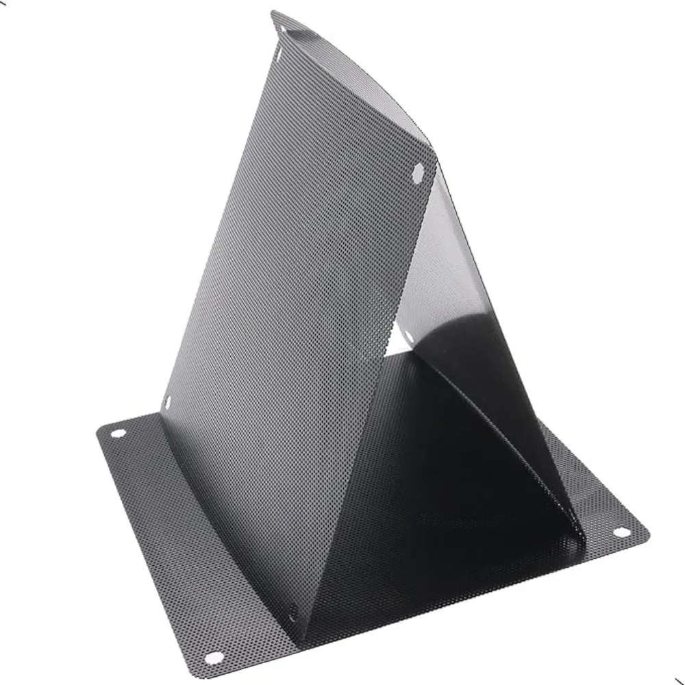 2pc 8cm/12cm/14CM Computer Fan Dust-proof Net Fine Black PVC Dust Filter Mesh Net Cover Fan Cooler Mesh for PC Case Protection 5