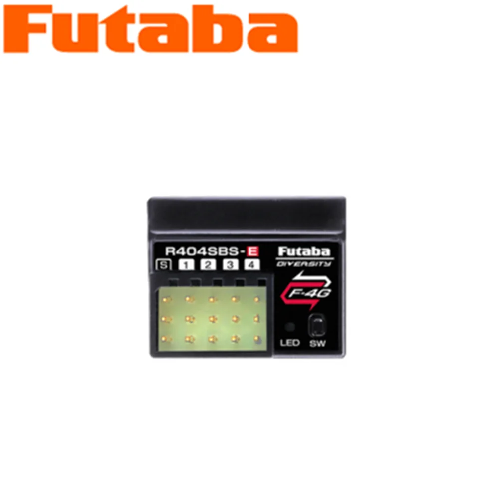 Futaba R404SBS R404SBS-E F-4G Telemetry 2.4GHz Receiver S.BUS2 T-FHSS With  Return Function For Model Rc Car / Rc Boat Toys