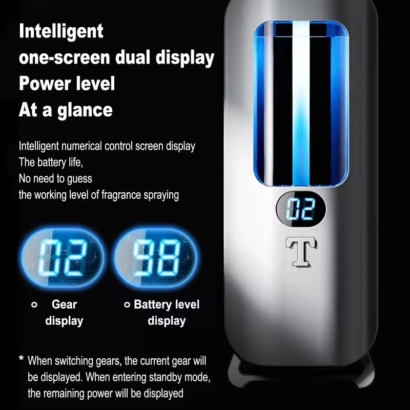Rechargeable Aromatic Diffuser 5 Modes Essential Oil Diffuser Machine Homemade Perfume For Home Car Room Fragrance