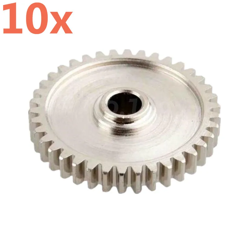 

10piece RC Car Spare Parts Wltoys Metal Diff.Main Gear 38T For 1/18 Scale Models A949 A959 A969 A979 k929 Remote Control Car
