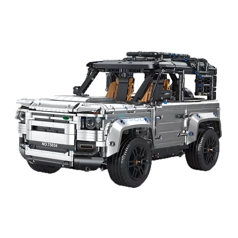 Classic Mountain Buggy Moc T5034 Suv Modello Di Auto Sportiva Building Blocks Fuoristrada Mattoni High Tech Toy Set Regalo Ragazzi Adulti