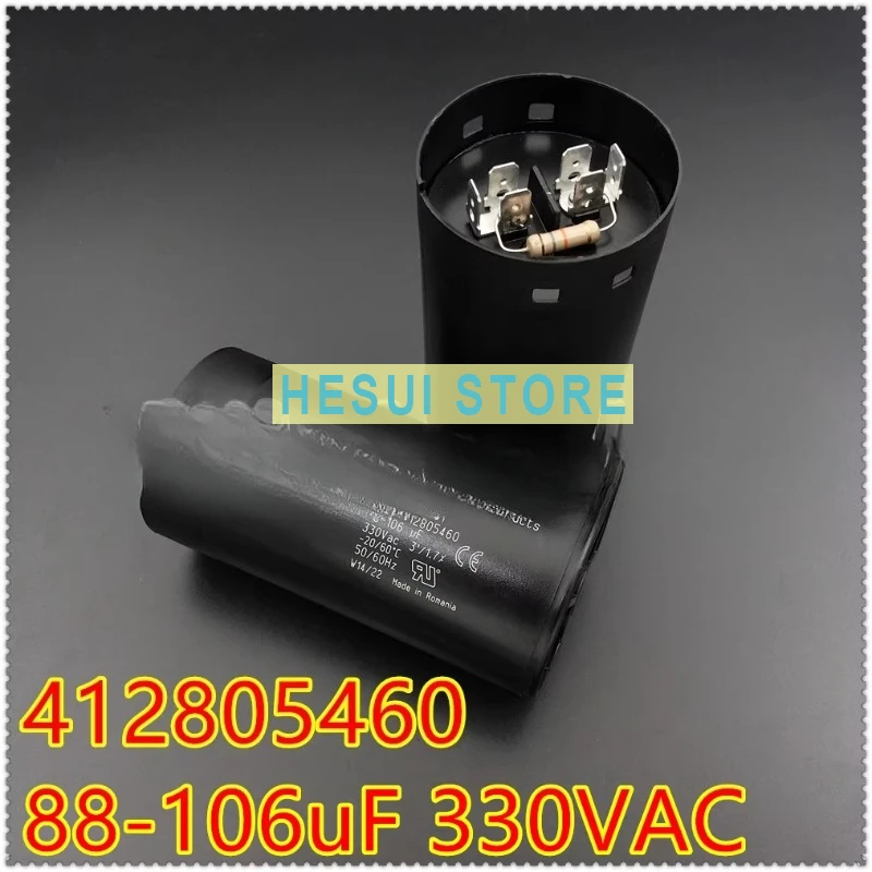 88-106uF 330VAC 412805460 컴프레서 시동 커패시터