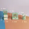 1/12 Dollhouse Miniature Furniture Supermarket Cashier Convenience Store Simulation Shopp Toy lollipop Shopping Cart Rack Model 5