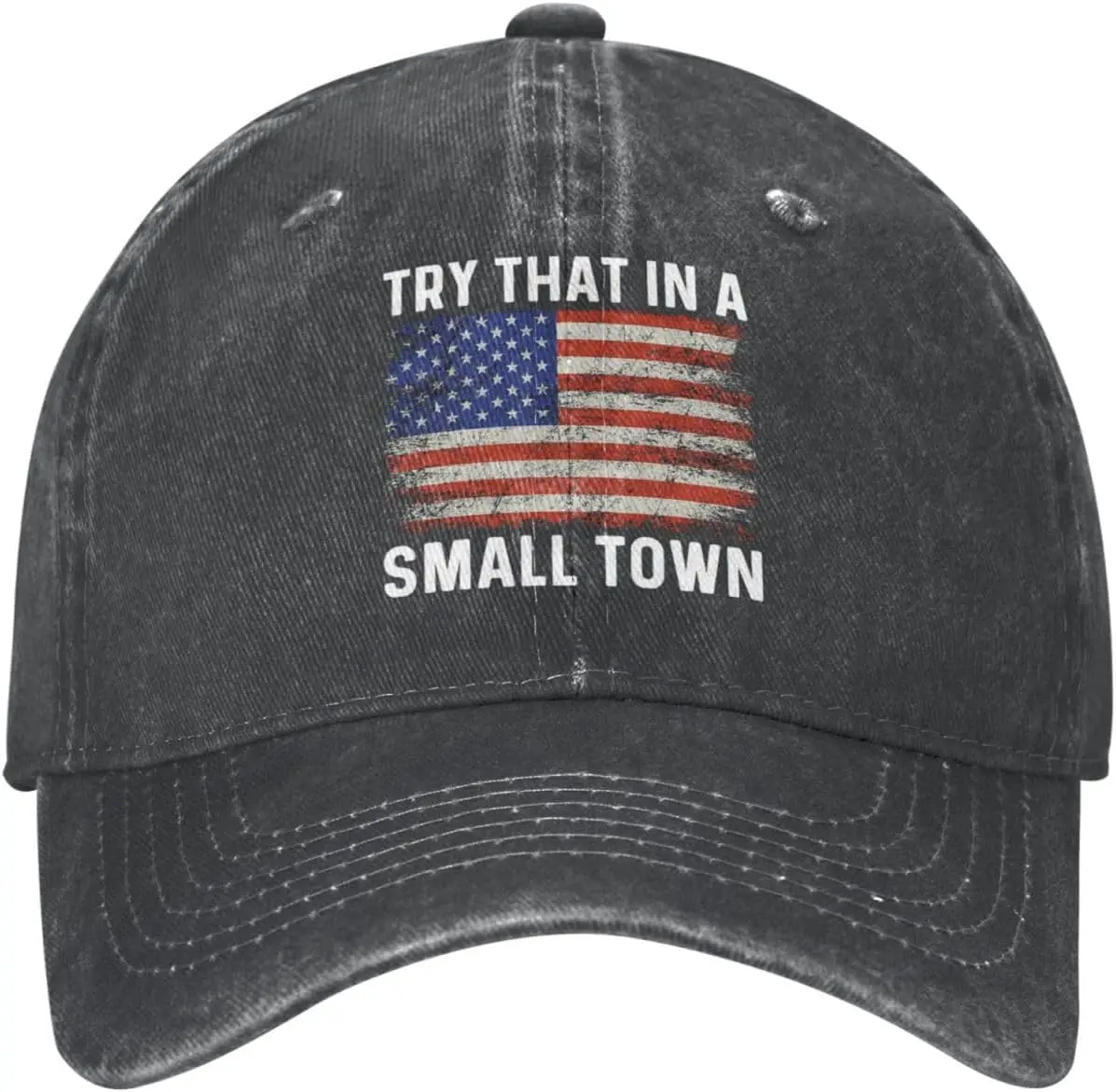 

Try That in Small Town Hat for Men Baseball Hats with Design Cap