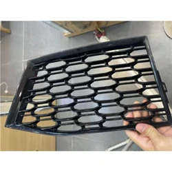 Body Kit Front Fog Lamp Frame for Audi A3 S3 RS3 17-20 Front Bumper Botton Grille Car Accessories