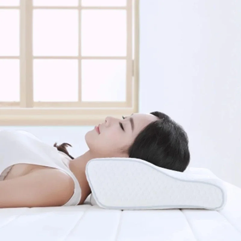 Xiaomi 8H H2 Flexible Memory Cotton Pillow Powerful Anti-Bacteria Release Stress Slow Re-Bouncing Protect the Cervical Spine memory cotton pillow
