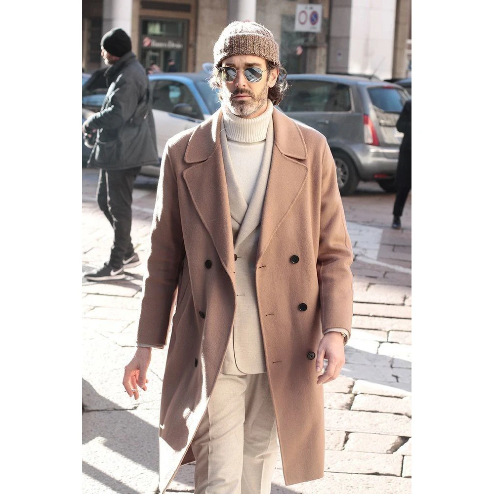 Рисунок 2 - Мужское зимнее пальто шерстяное