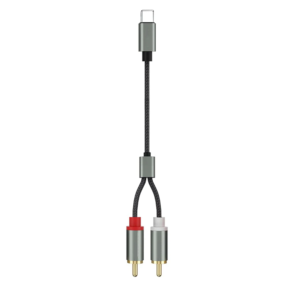 USB C- RCA  ̺, USB C -2 RCA   ̺,   ȵ̵ ޴ º