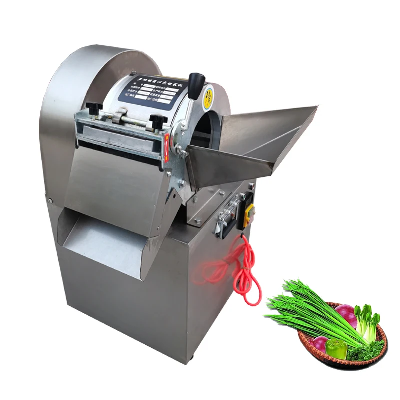 

Vegetable Cutting Machine Onion Slicer Machine Cucumber Carrot Dicing Machine Electric Potato Cutter Cabbage Shredder